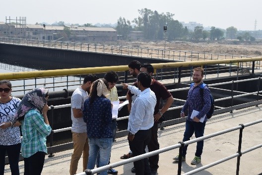 Visit to Bathinda Sewage treatment plant